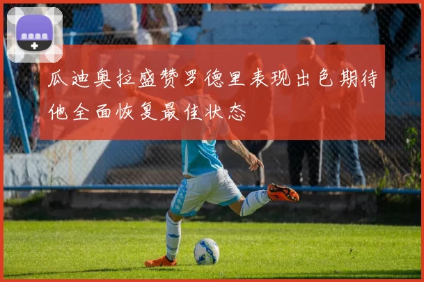 瓜迪奥拉盛赞罗德里表现出色期待他全面恢复最佳状态
